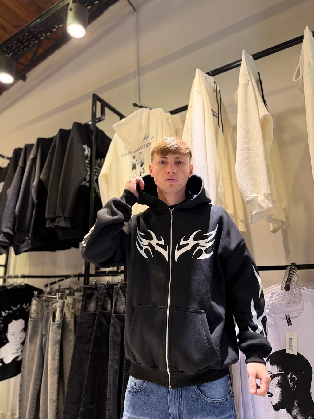 Campera tribal (NEGRO)