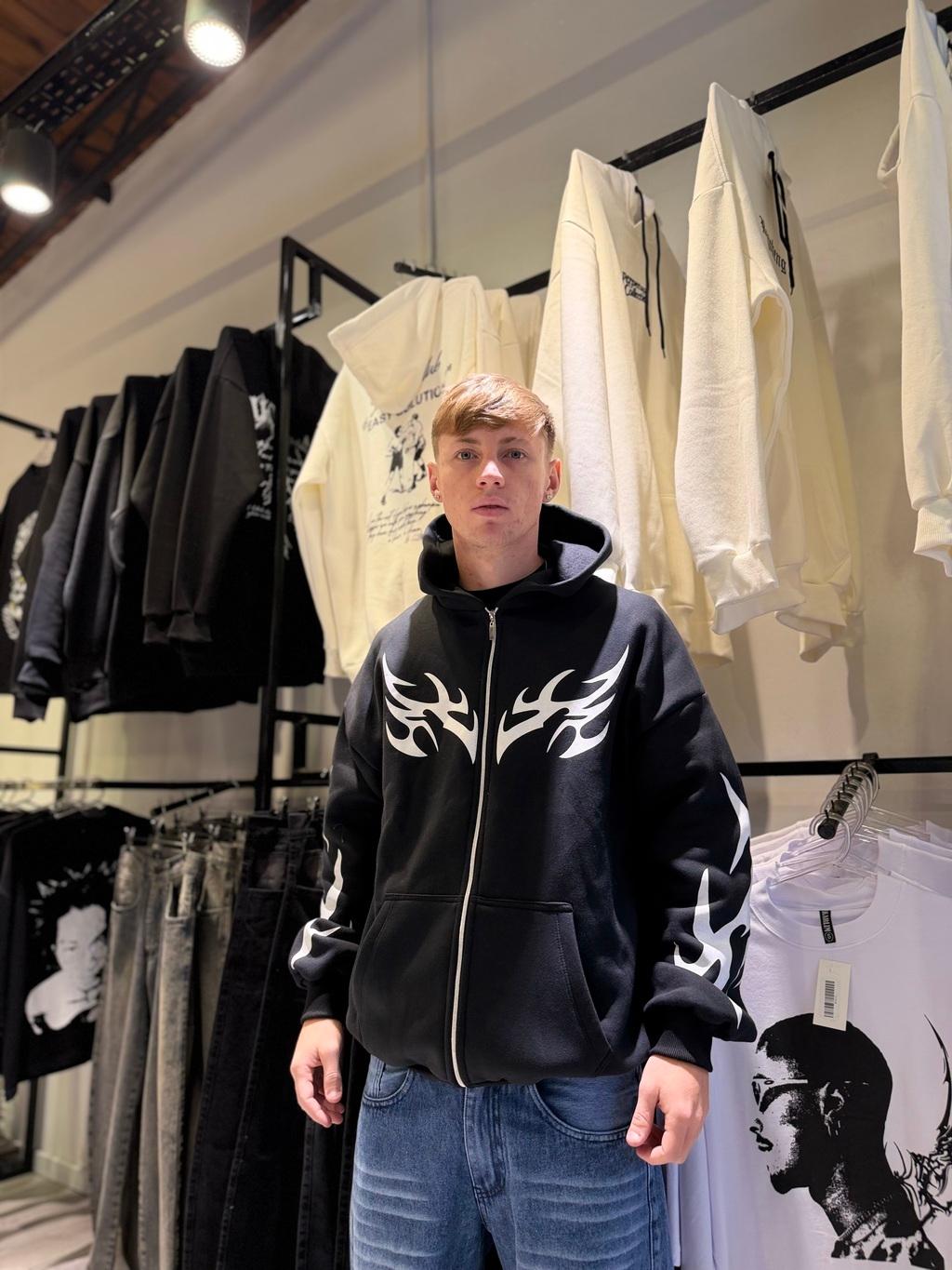 Campera tribal (NEGRO)